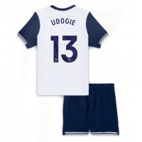 Tottenham Hotspur Destiny Udogie #13 Domáci Detský futbalový dres 2024-25 Krátky Rukáv (+ trenírky)